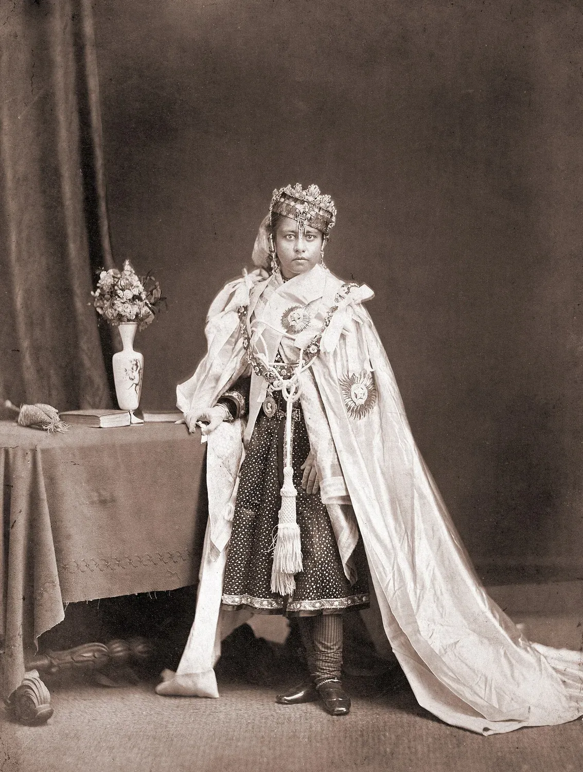 भोपाल की शासक शाहजहाँ बेगम का 1872 का छायाचित्र